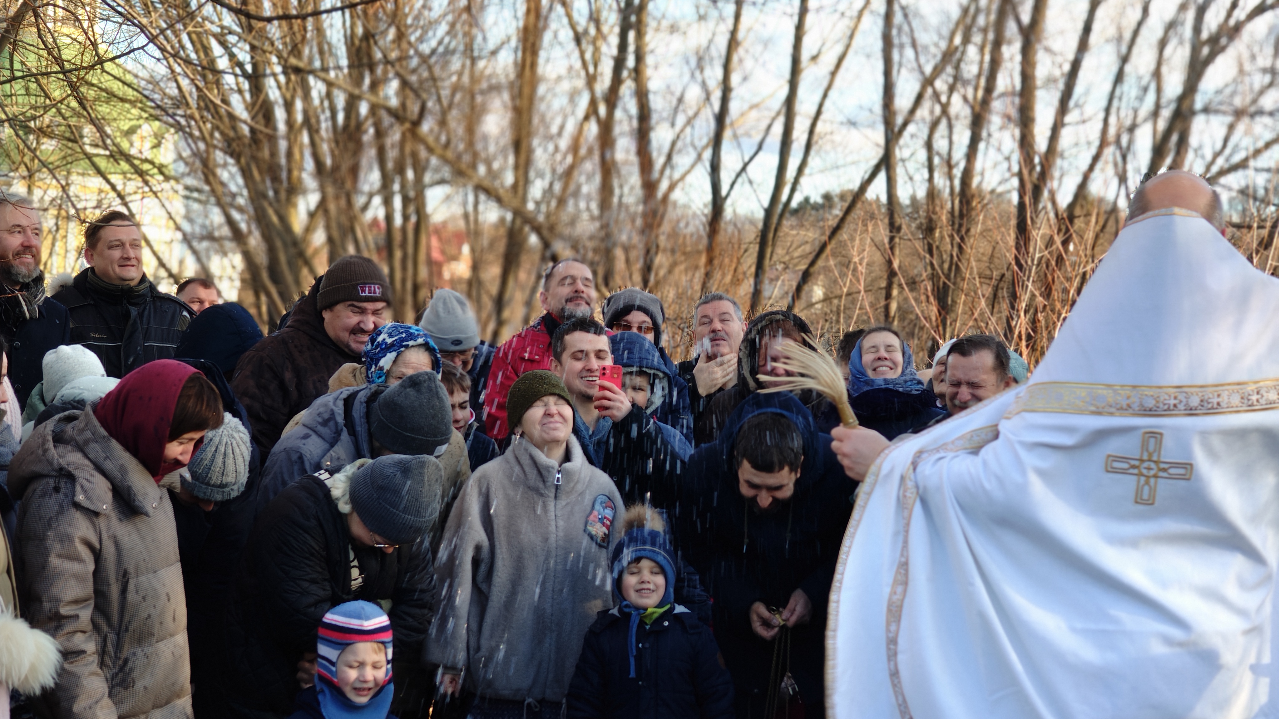 Освящение воды в Подмоклове