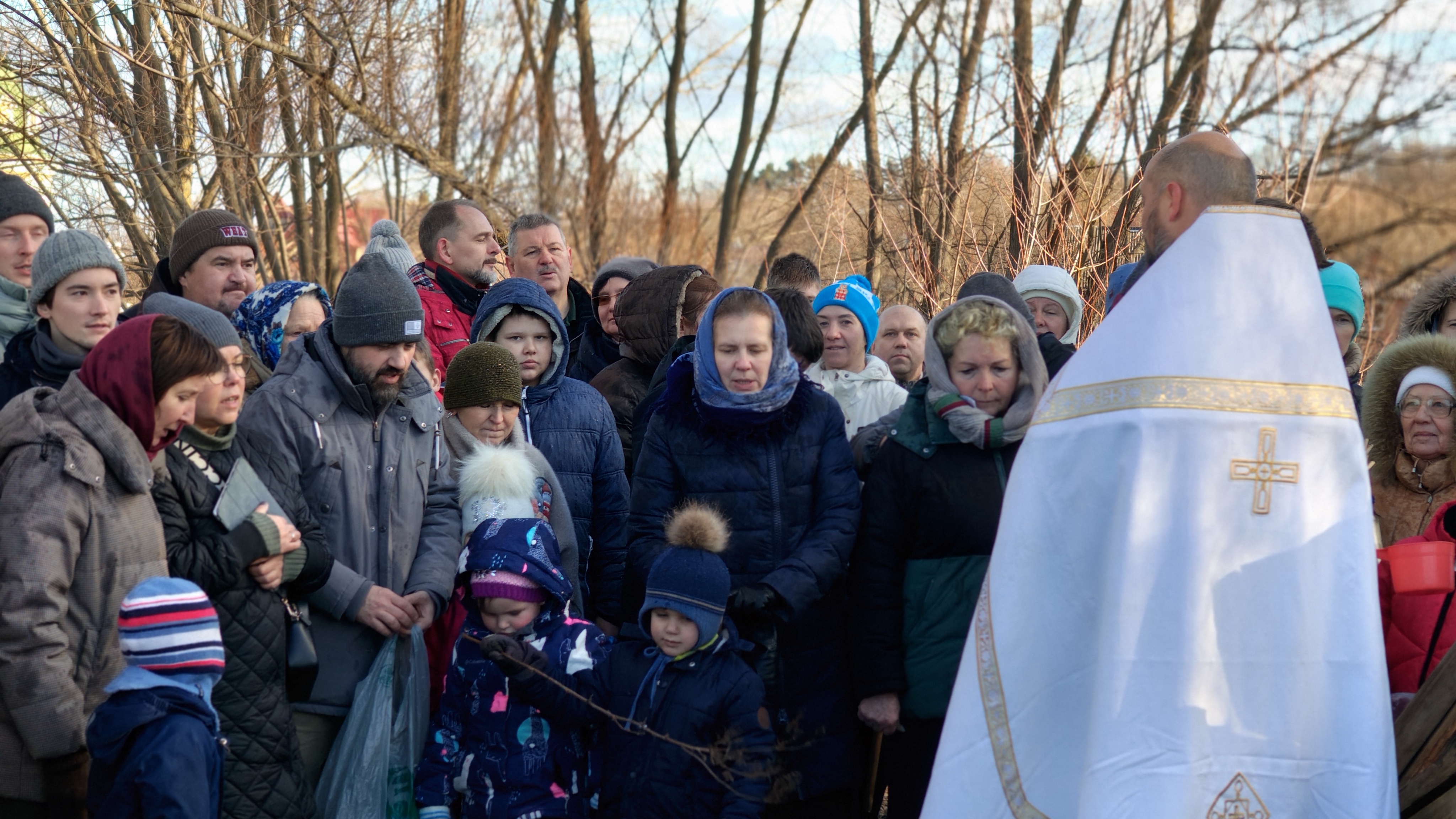 Освящение воды в Подмоклове